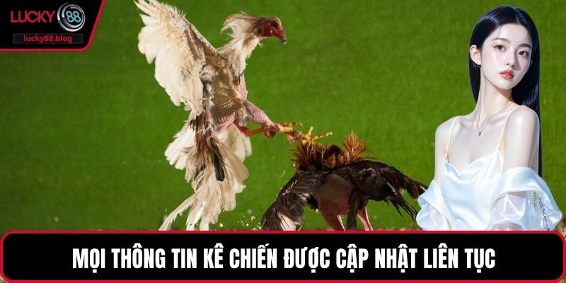 Mọi thông tin kê chiến được cập nhật liên tục